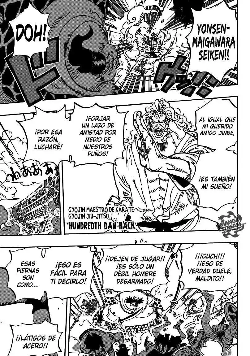 ONE PIECE Capitulo 707 página 11