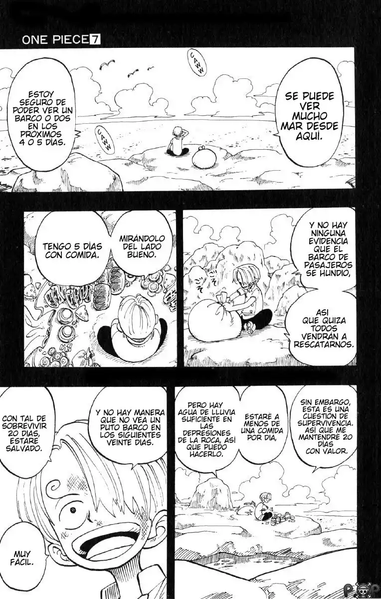 ONE PIECE Capitulo 58: "Maldito Anciano" página 3