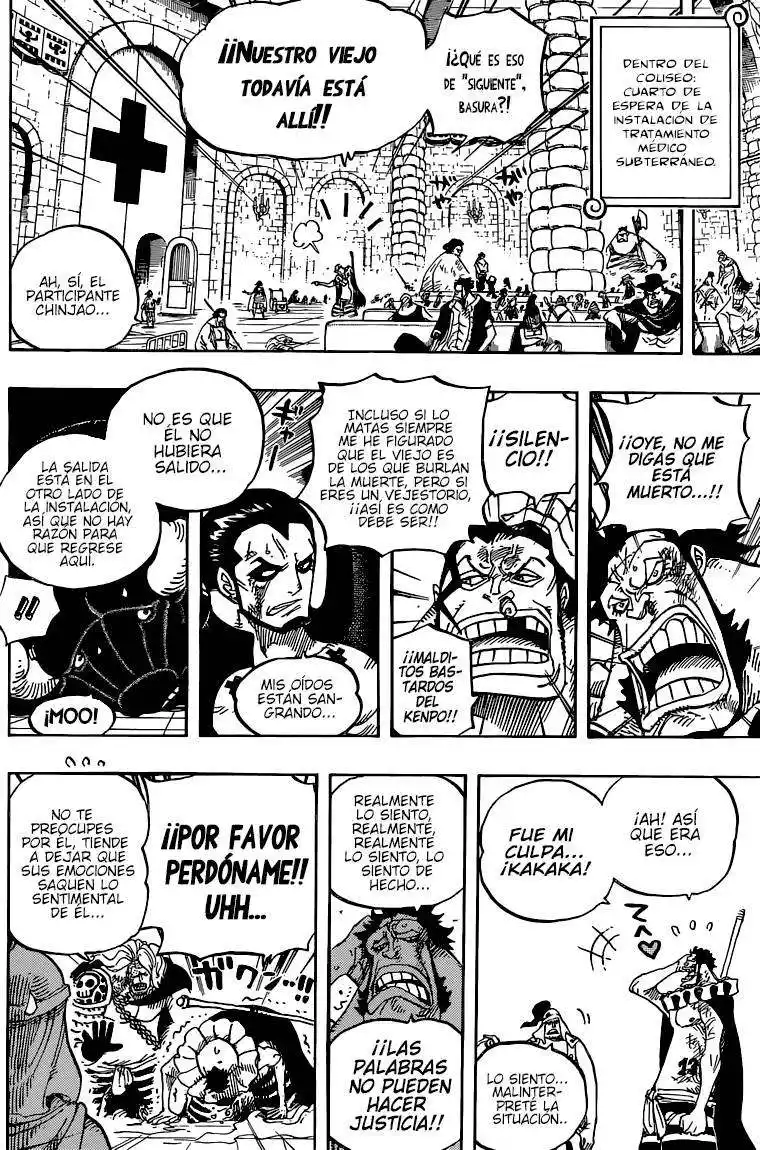 ONE PIECE Capitulo 725 página 14