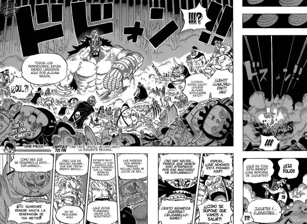 ONE PIECE Capitulo 725 página 16