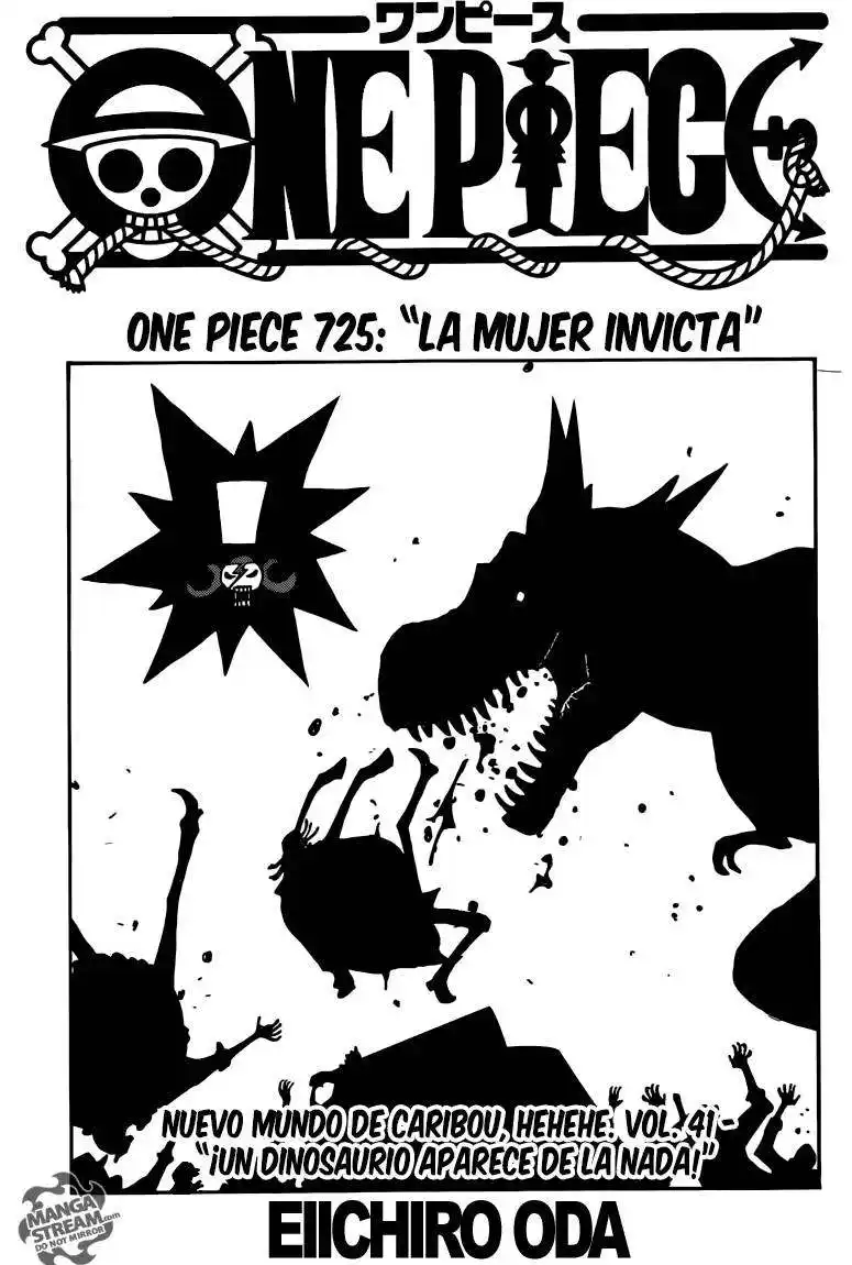 ONE PIECE Capitulo 725 página 2