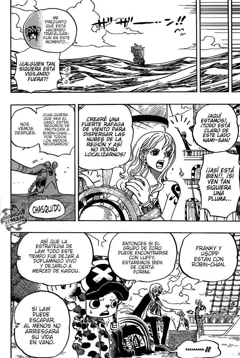 ONE PIECE Capitulo 725 página 4