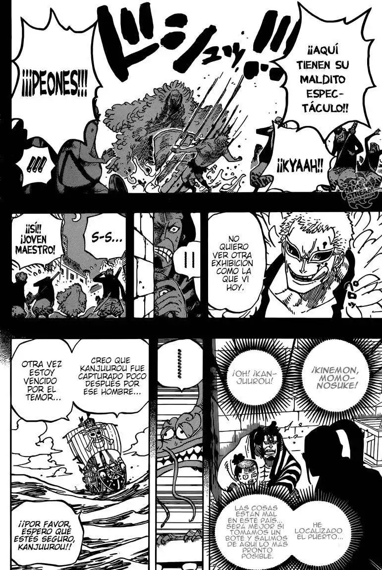 ONE PIECE Capitulo 725 página 6