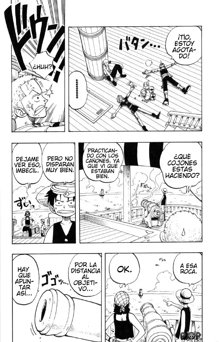 ONE PIECE Capitulo 42: "Yosaku y Johnny" página 5