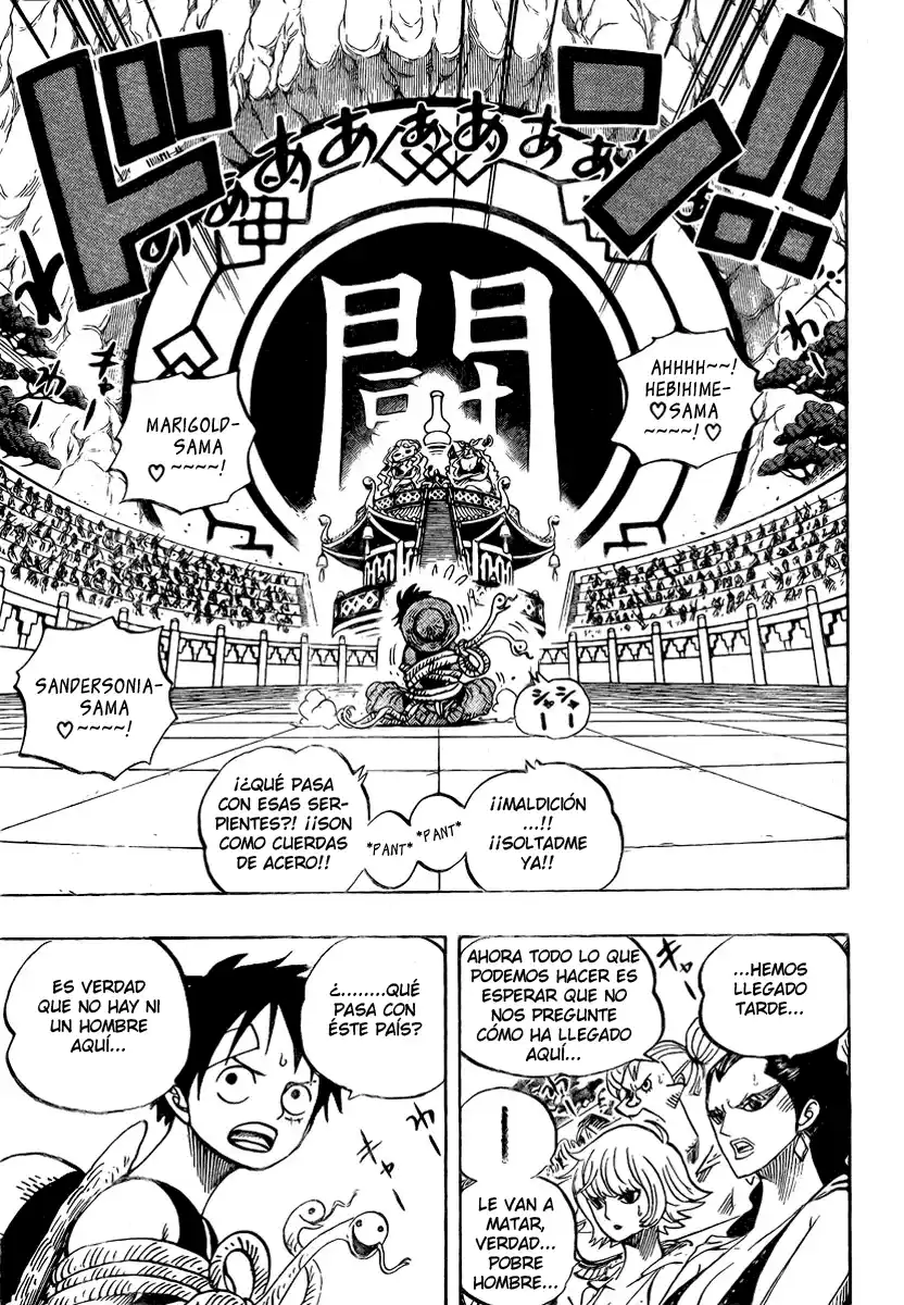 ONE PIECE Capitulo 518 página 7