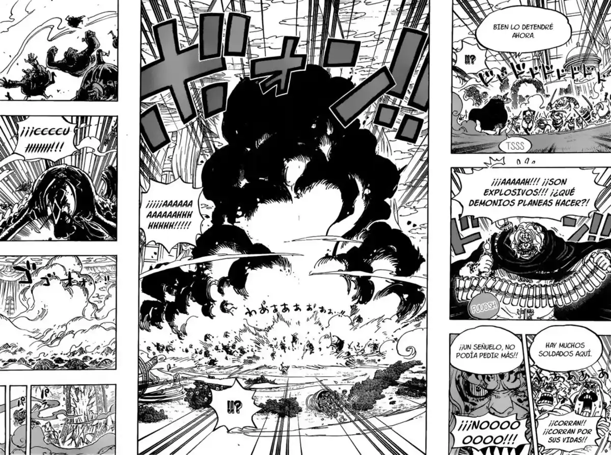 ONE PIECE Capitulo 853: ¡No es aquí! página 8