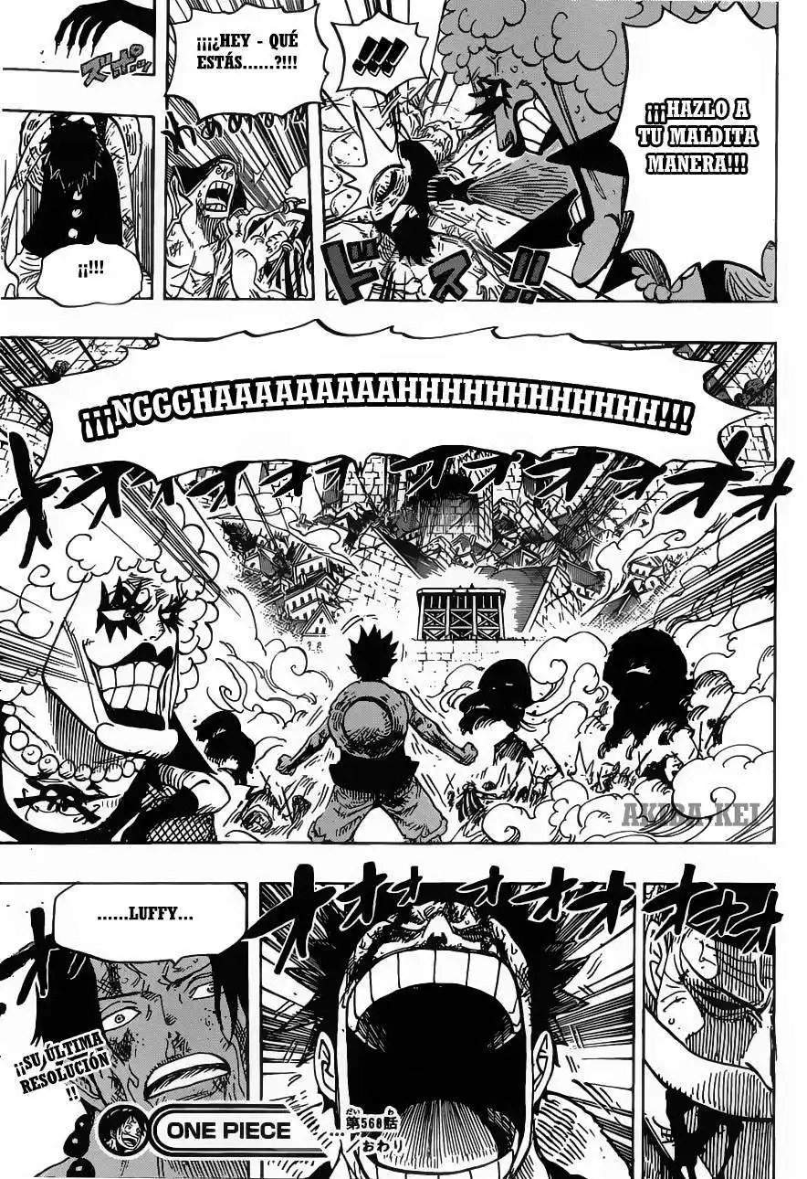 ONE PIECE Capitulo 568 página 14