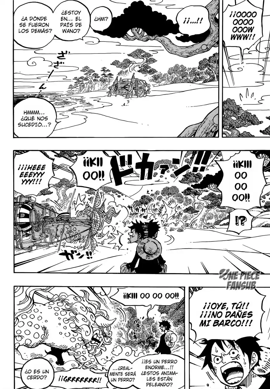 ONE PIECE Capitulo 910: Rumbo al país de Wano página 12