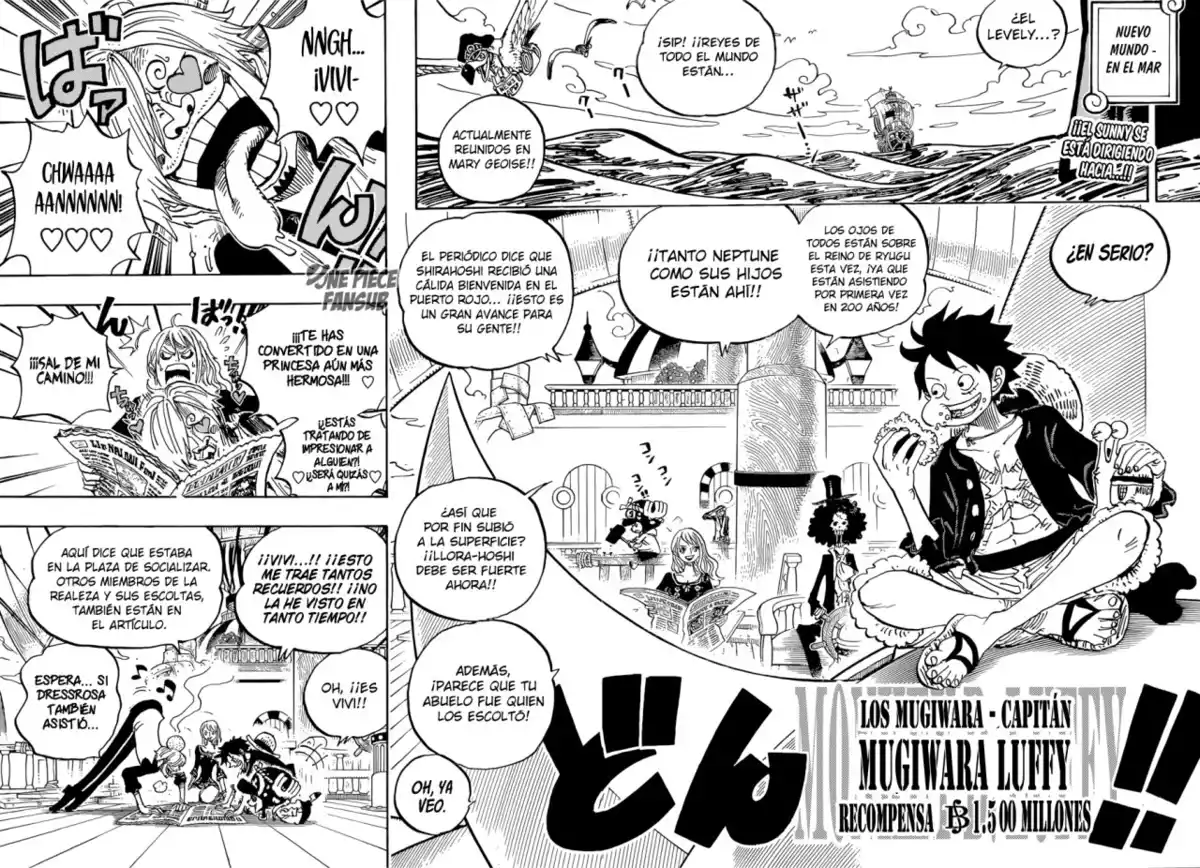 ONE PIECE Capitulo 910: Rumbo al país de Wano página 3