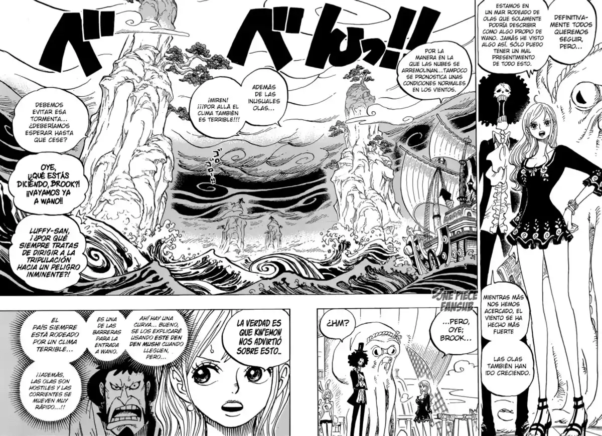 ONE PIECE Capitulo 910: Rumbo al país de Wano página 6