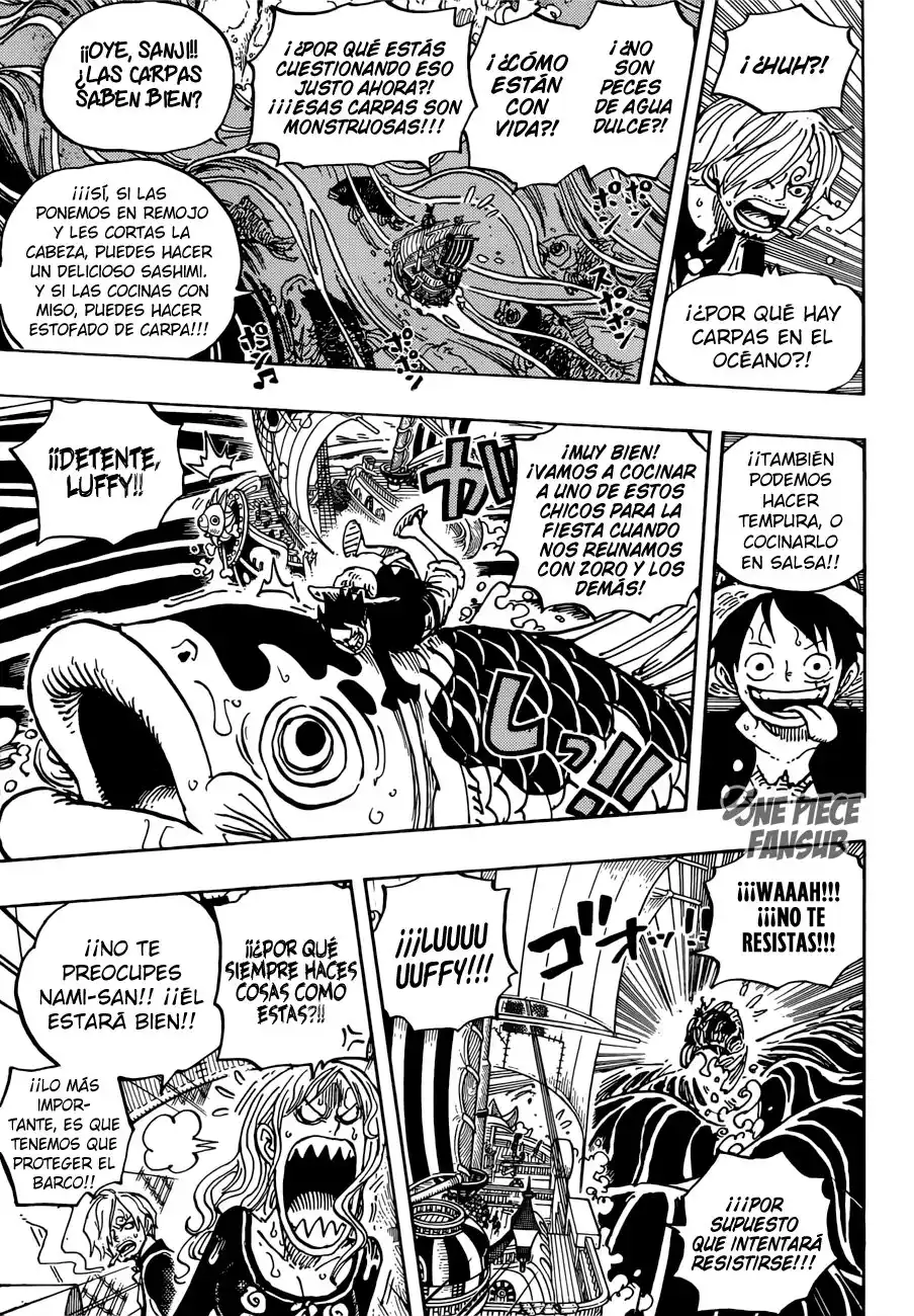 ONE PIECE Capitulo 910: Rumbo al país de Wano página 8