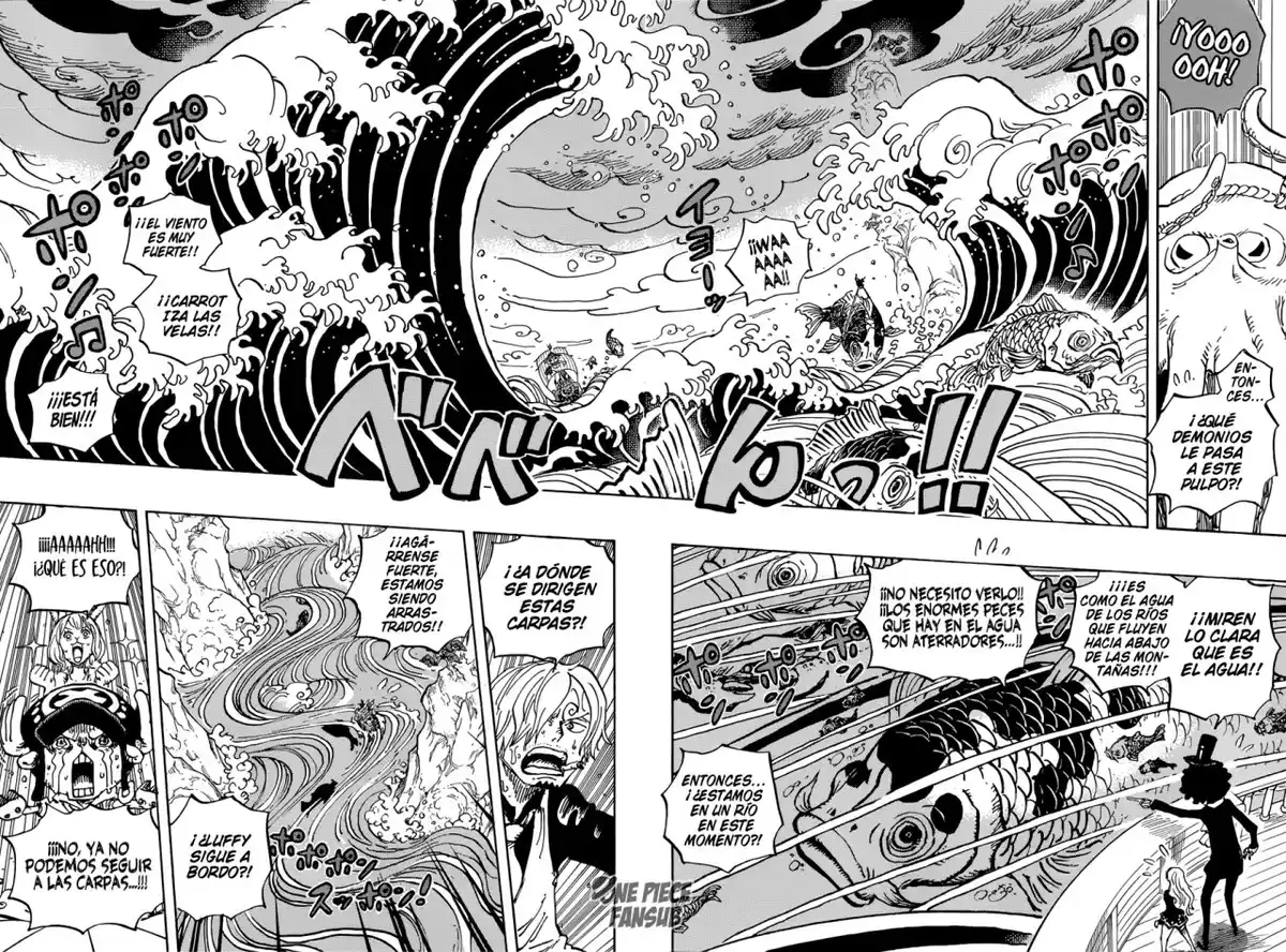 ONE PIECE Capitulo 910: Rumbo al país de Wano página 9