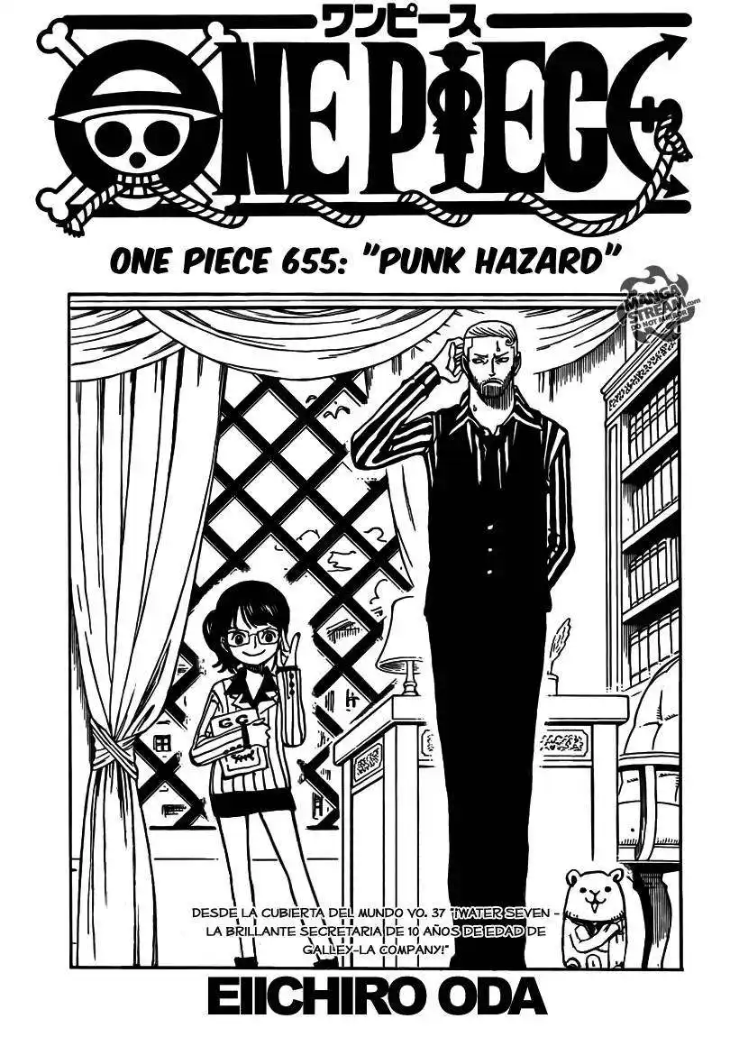 ONE PIECE Capitulo 655 página 2