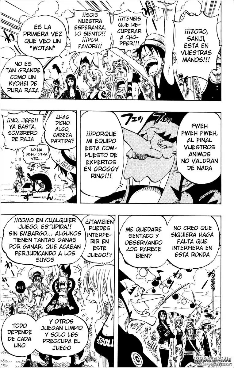 ONE PIECE Capitulo 310 página 6