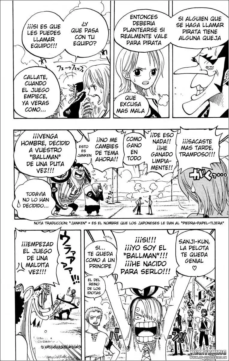 ONE PIECE Capitulo 310 página 7