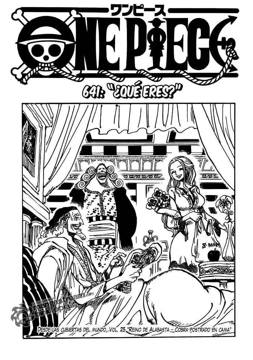 ONE PIECE Capitulo 641 página 2