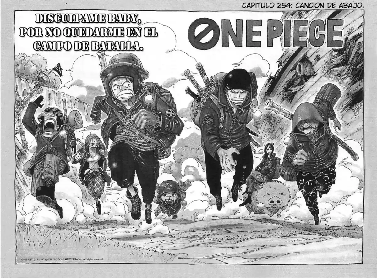 ONE PIECE Capitulo 254 página 1