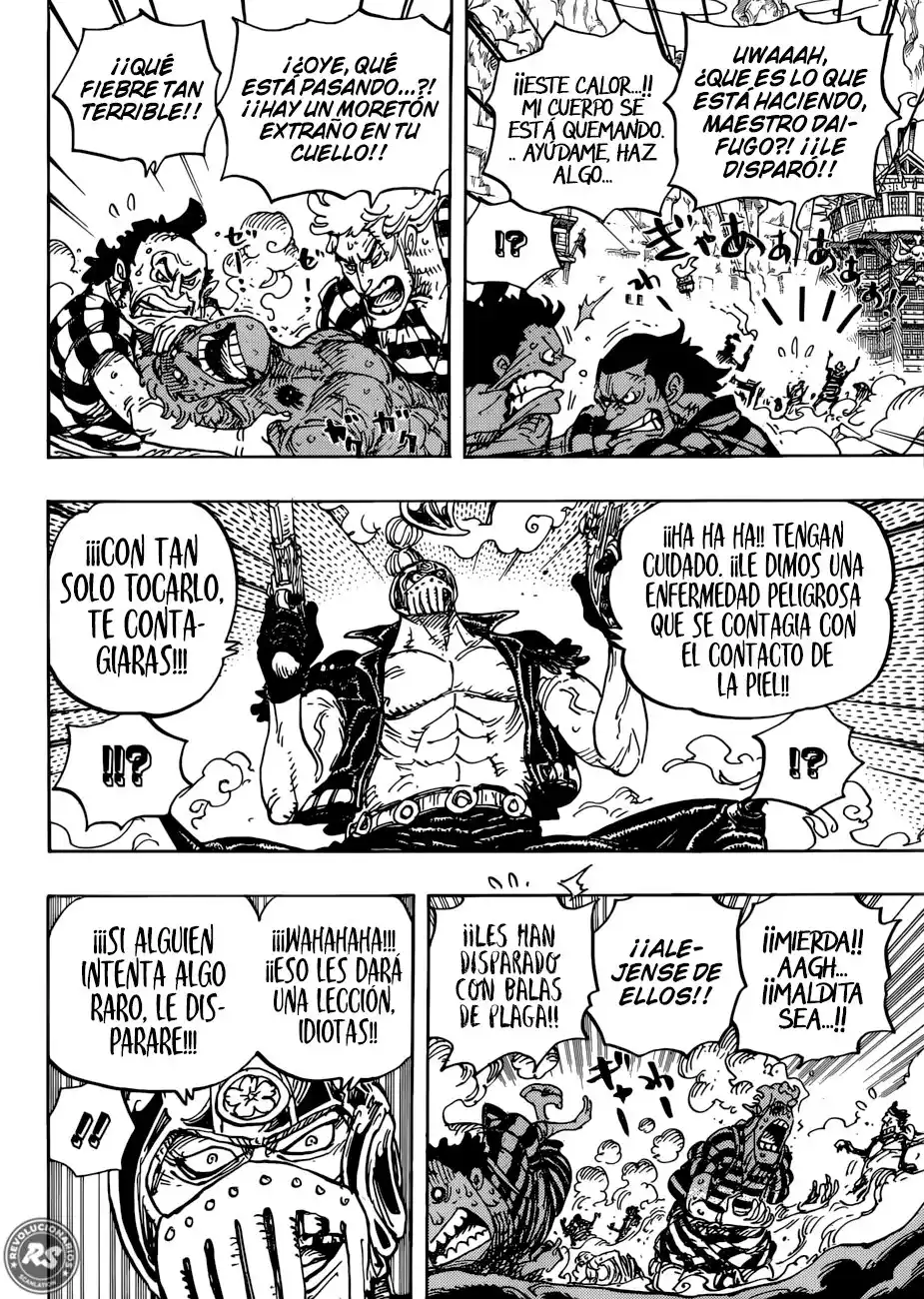 ONE PIECE Capitulo 948: Kawamatsu El Kappa Entra en Escena. página 6