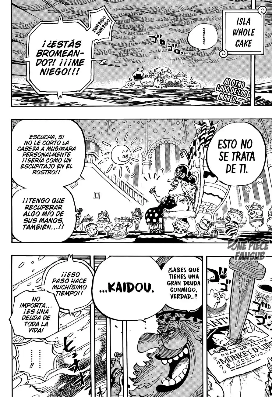 ONE PIECE Capitulo 907: El Trono Vacío página 3