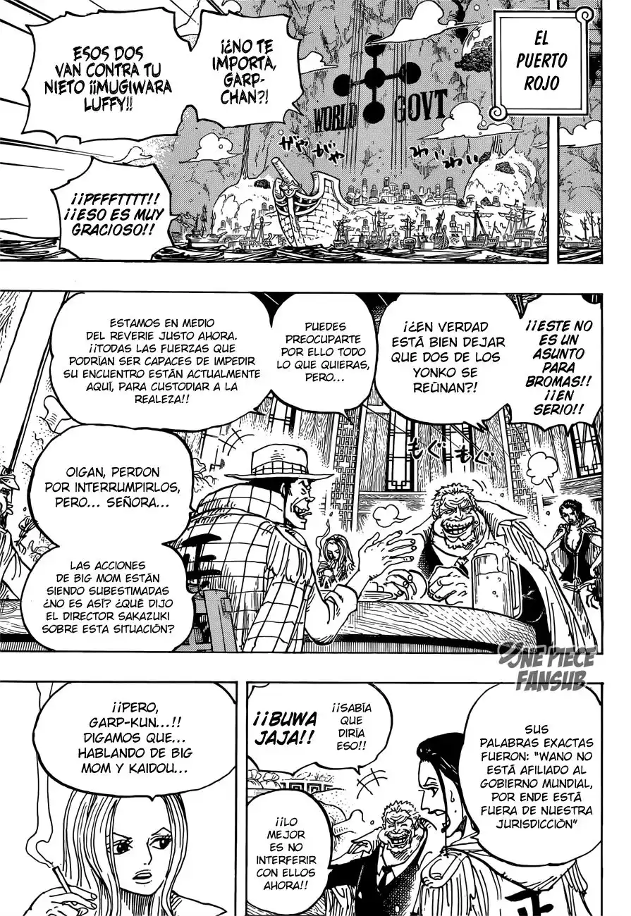 ONE PIECE Capitulo 907: El Trono Vacío página 6