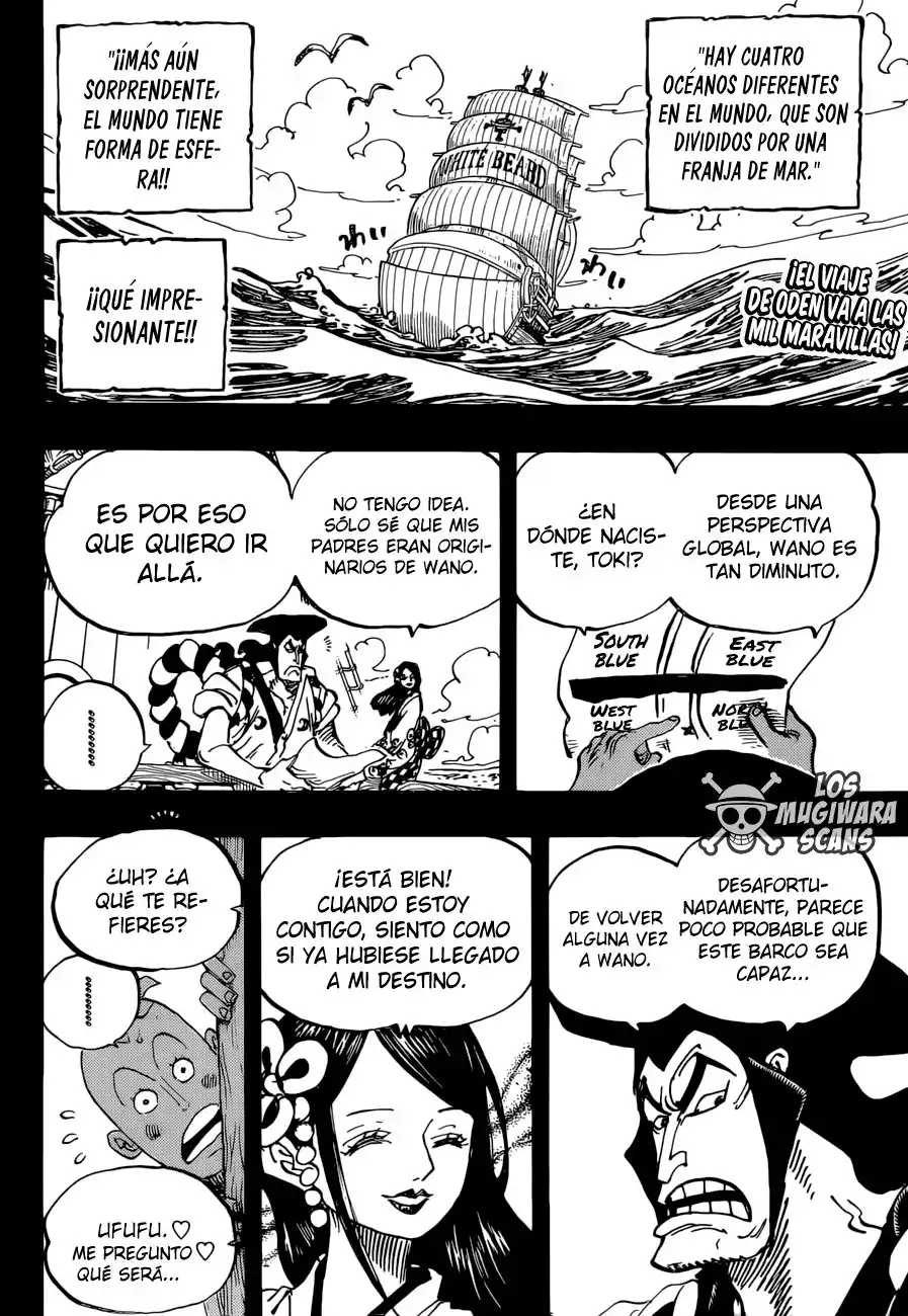 ONE PIECE Capitulo 965: La conspiración del clan Kurozumi página 3