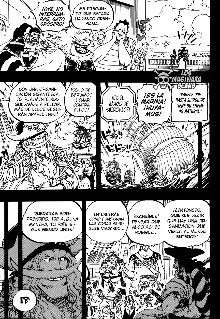 ONE PIECE Capitulo 965: La conspiración del clan Kurozumi página 4