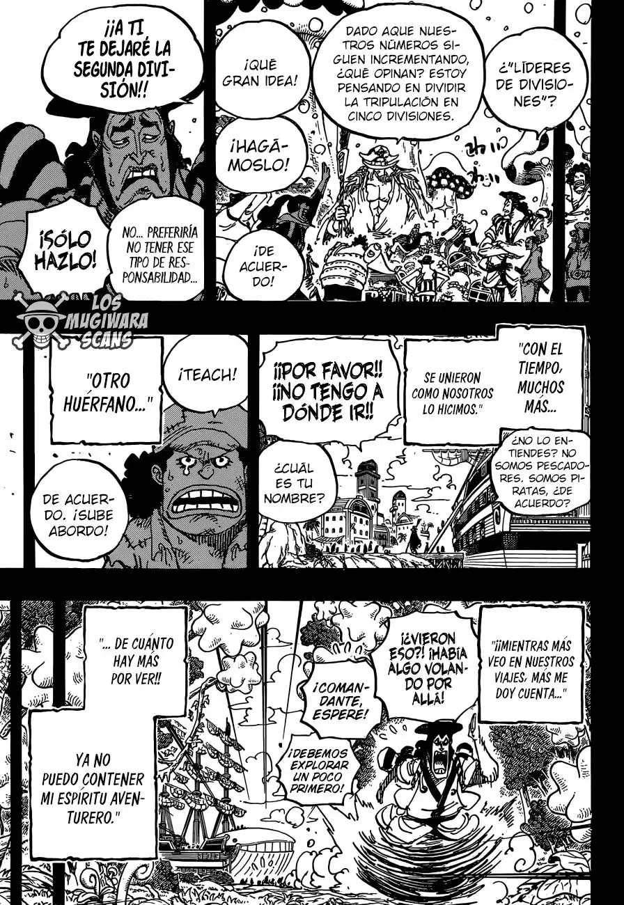 ONE PIECE Capitulo 965: La conspiración del clan Kurozumi página 6