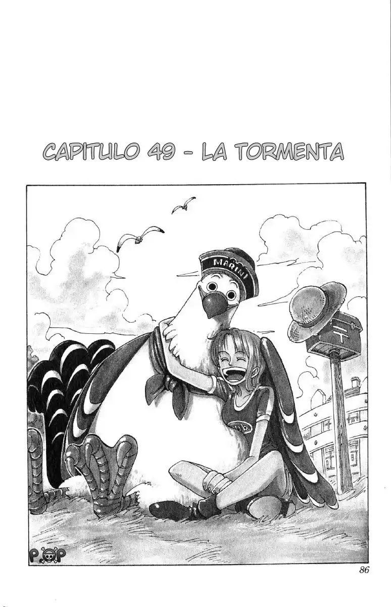 ONE PIECE Capitulo 49: "La Tormenta" página 1