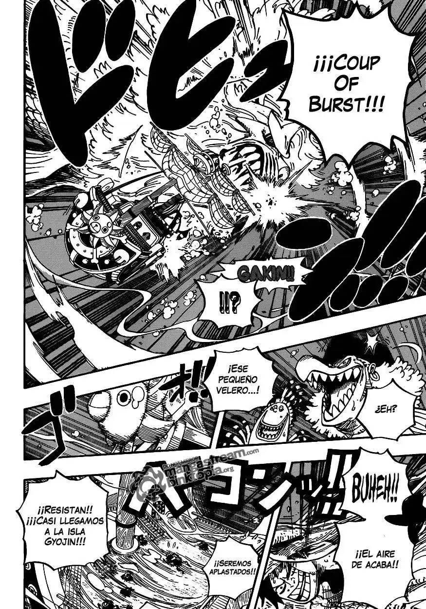 ONE PIECE Capitulo 608 página 5