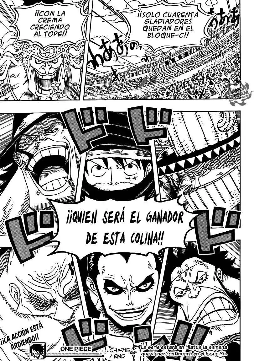 ONE PIECE Capitulo 715 página 18