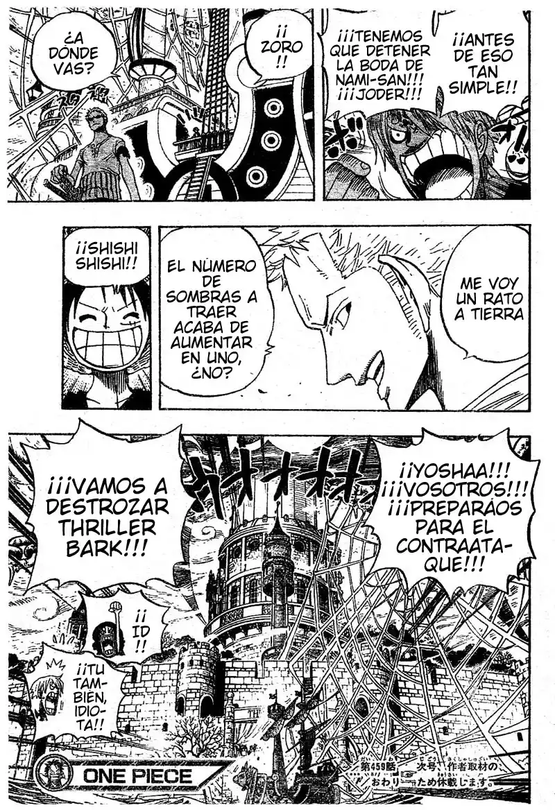 ONE PIECE Capitulo 459 página 18