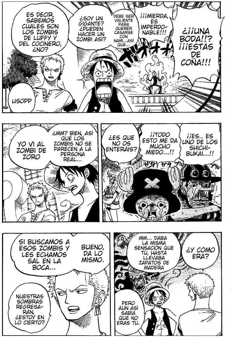 ONE PIECE Capitulo 459 página 5