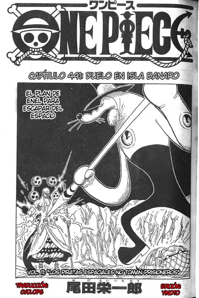 ONE PIECE Capitulo 441 página 1