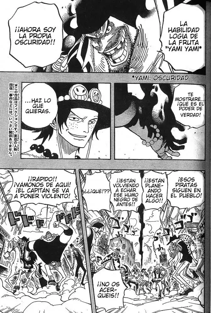 ONE PIECE Capitulo 441 página 3