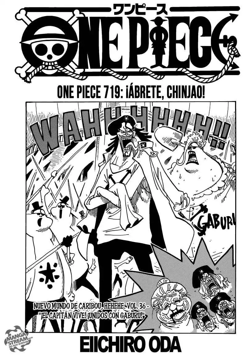 ONE PIECE Capitulo 719 página 2