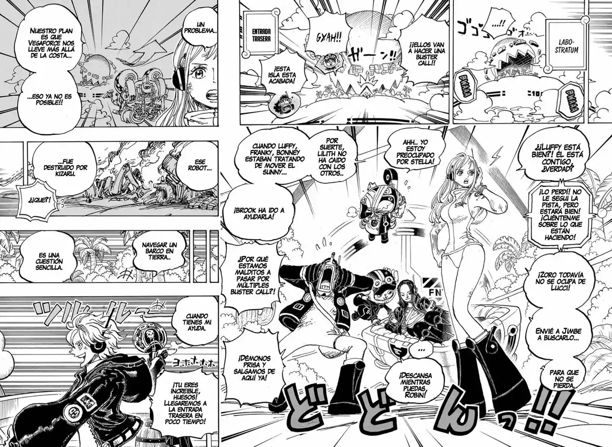 ONE PIECE Capitulo 1105 página 6