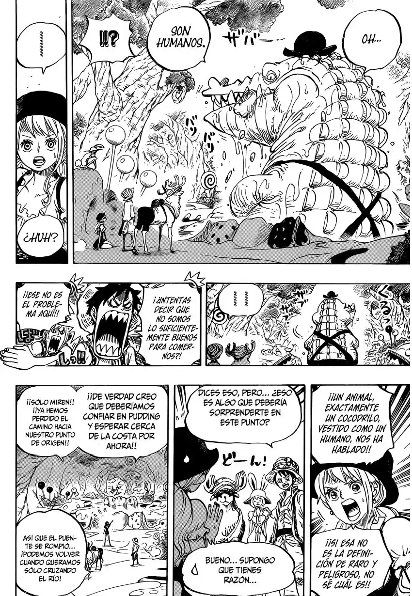 ONE PIECE Capitulo 831: Aventura en un Misterioso Bosque página 11