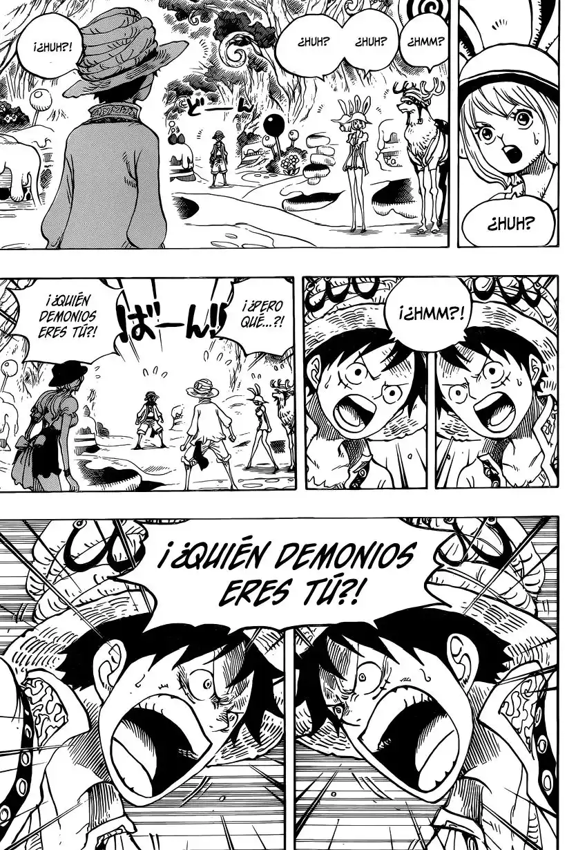 ONE PIECE Capitulo 831: Aventura en un Misterioso Bosque página 12