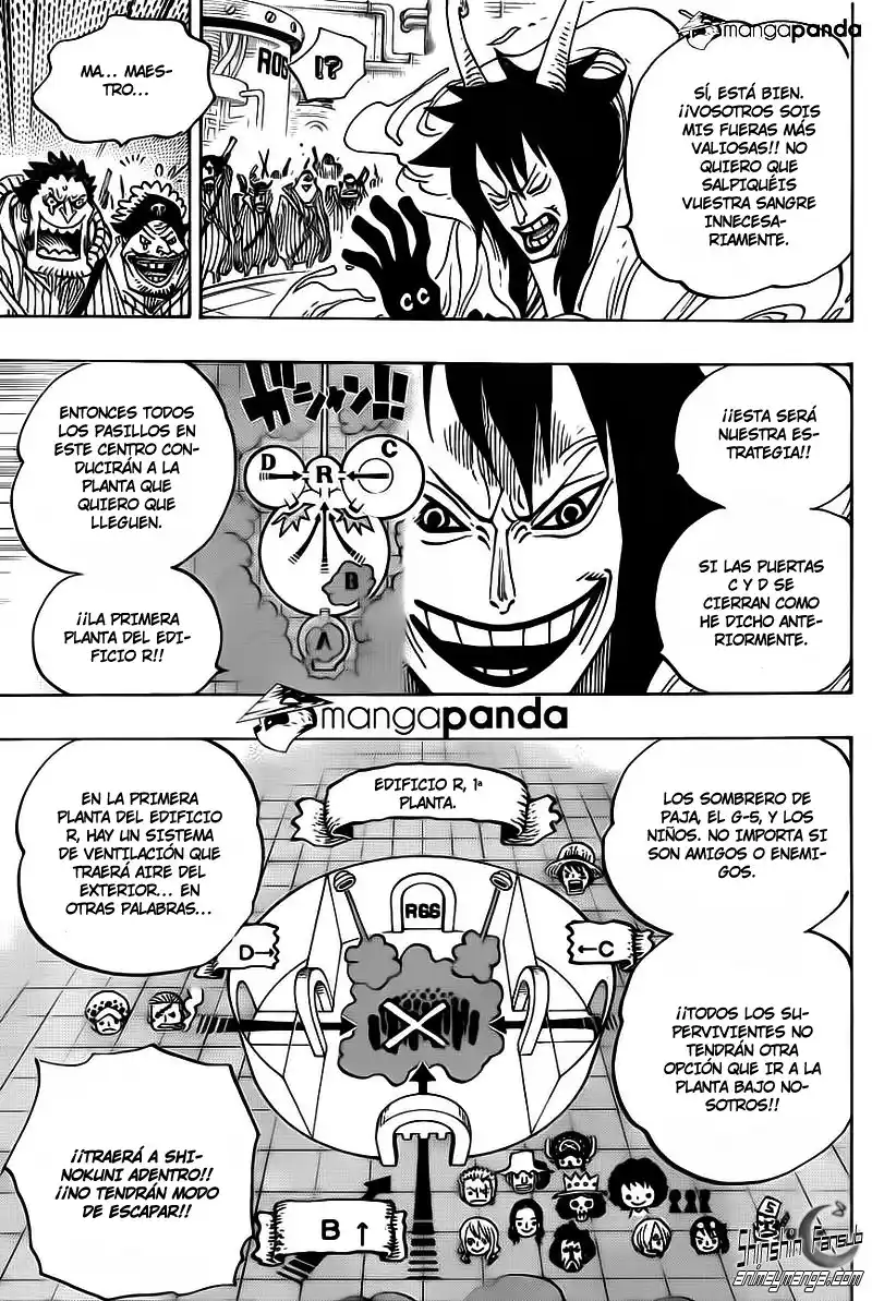 ONE PIECE Capitulo 684 página 13