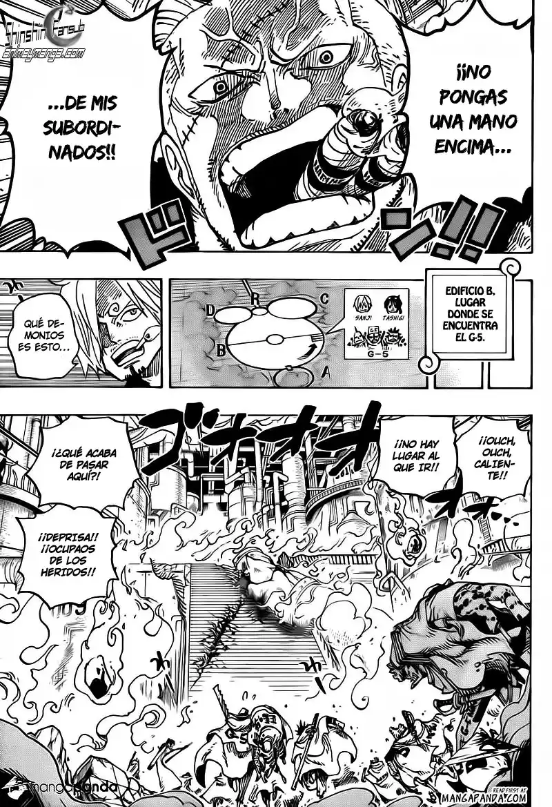 ONE PIECE Capitulo 684 página 7