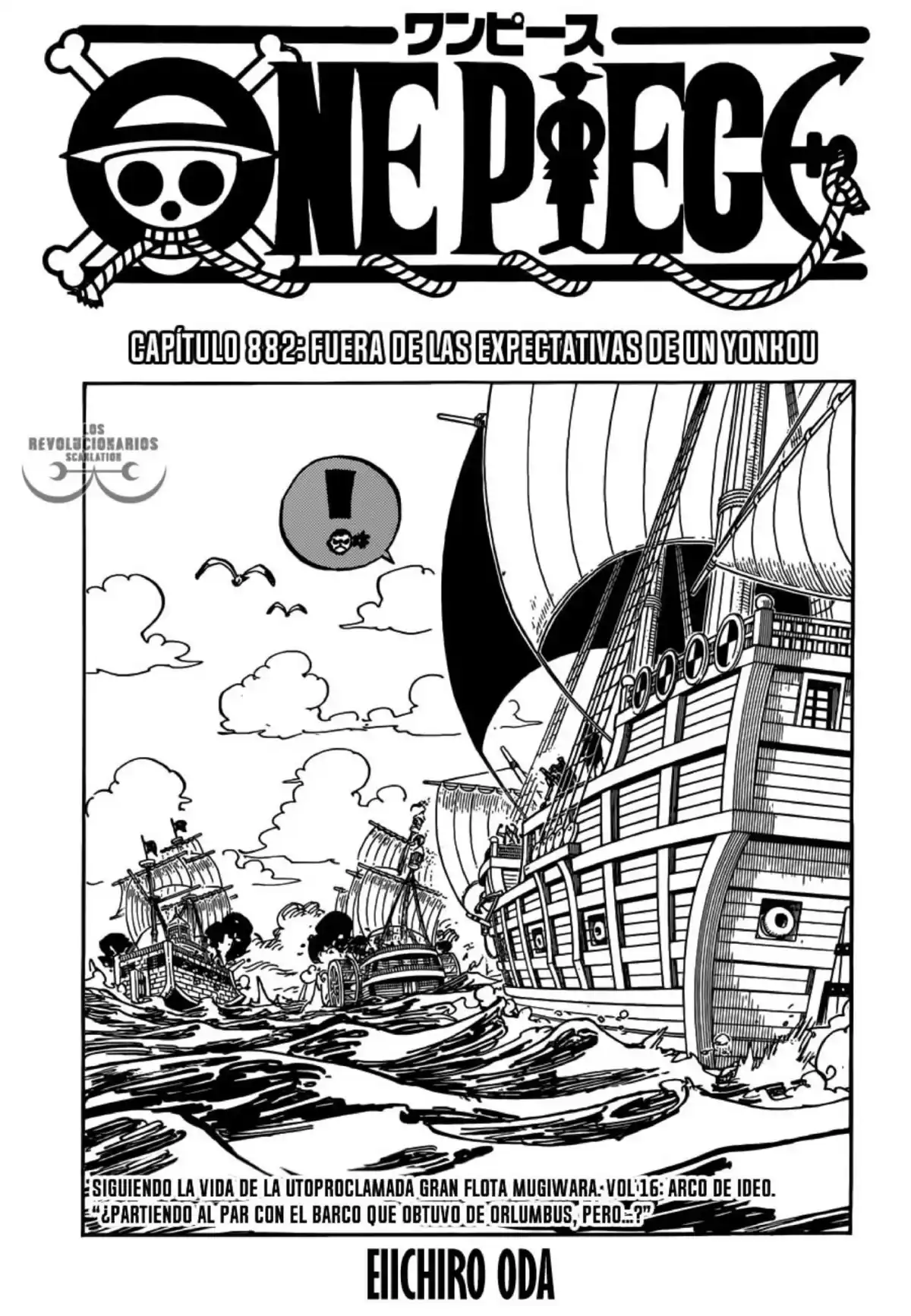 ONE PIECE Capitulo 882: Fuera de las expectativas de un yonkou página 2