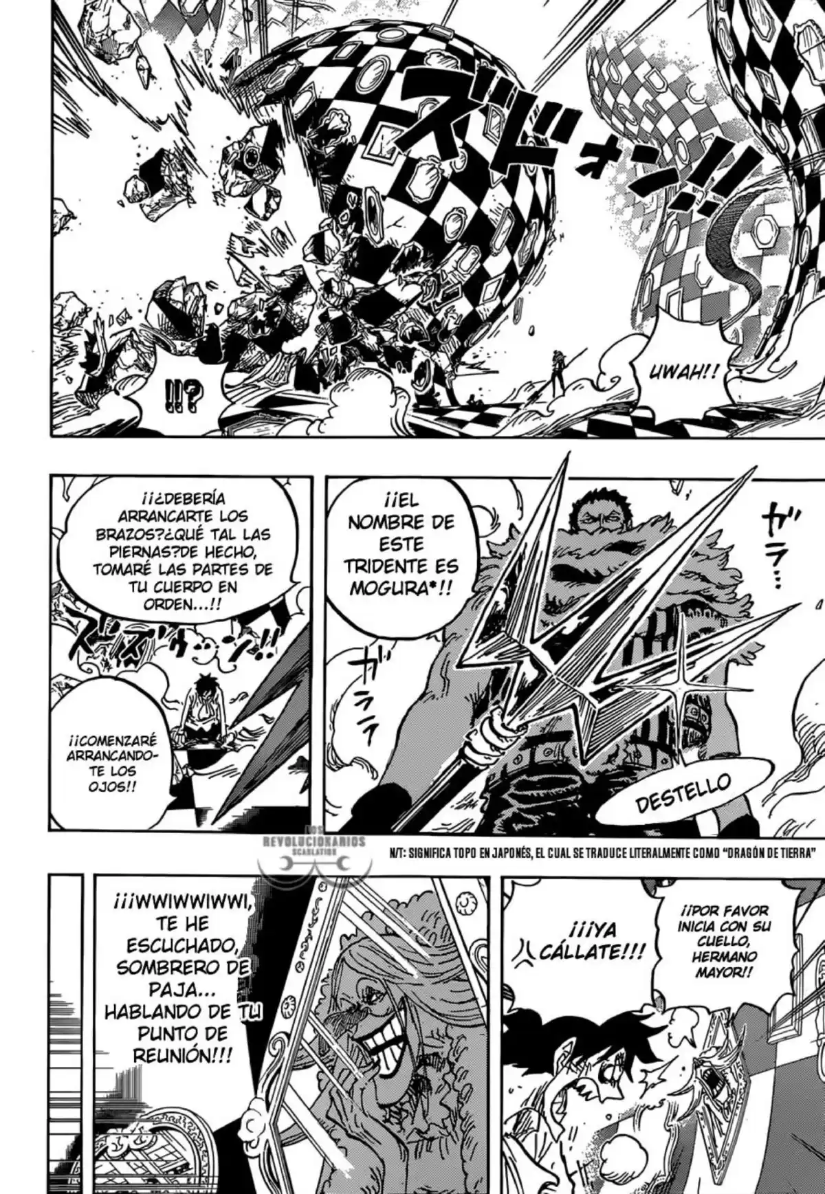 ONE PIECE Capitulo 882: Fuera de las expectativas de un yonkou página 7