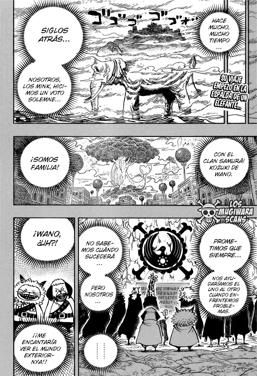 ONE PIECE Capitulo 963: Convirtiéndose En Samuráis página 3