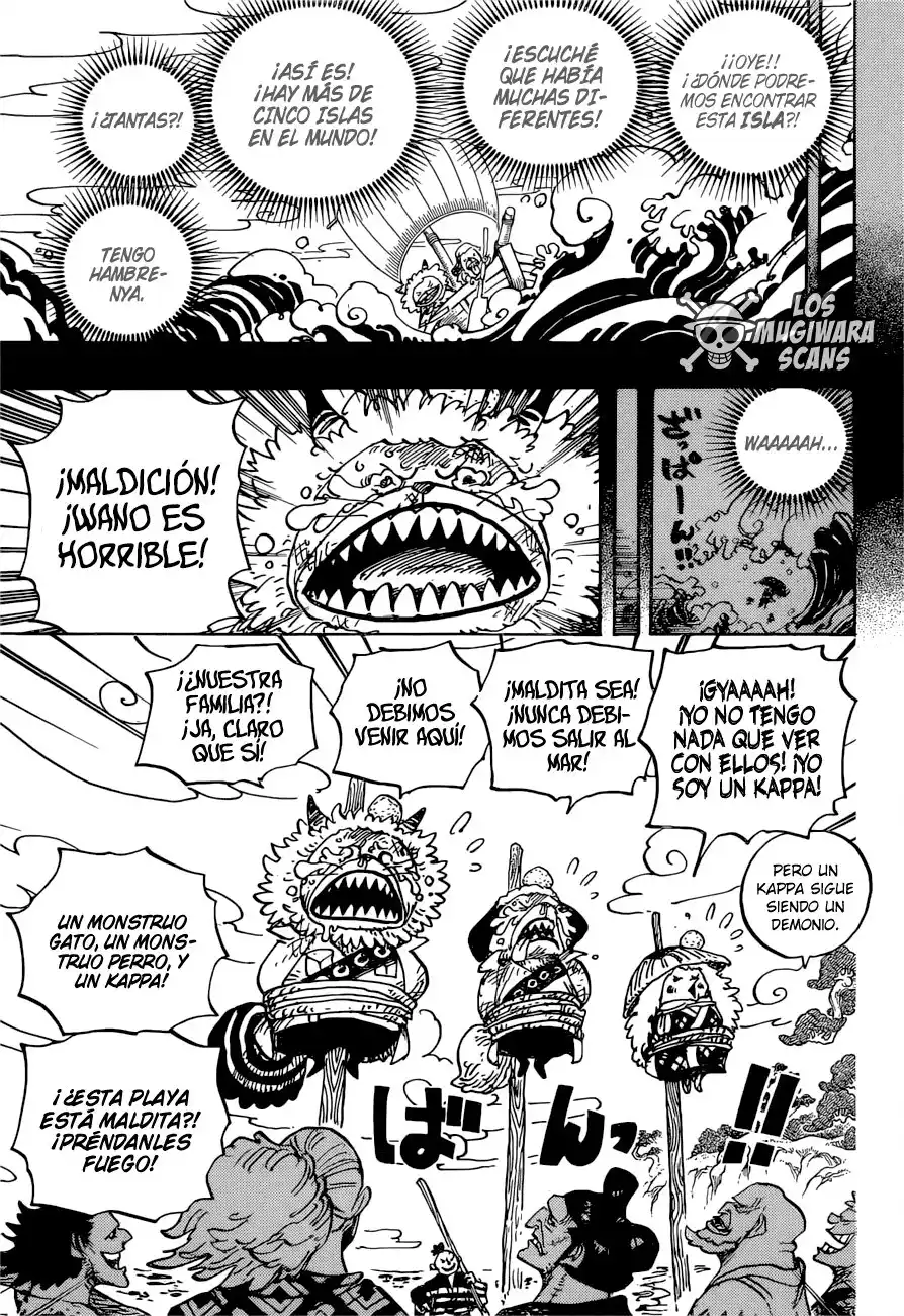 ONE PIECE Capitulo 963: Convirtiéndose En Samuráis página 4