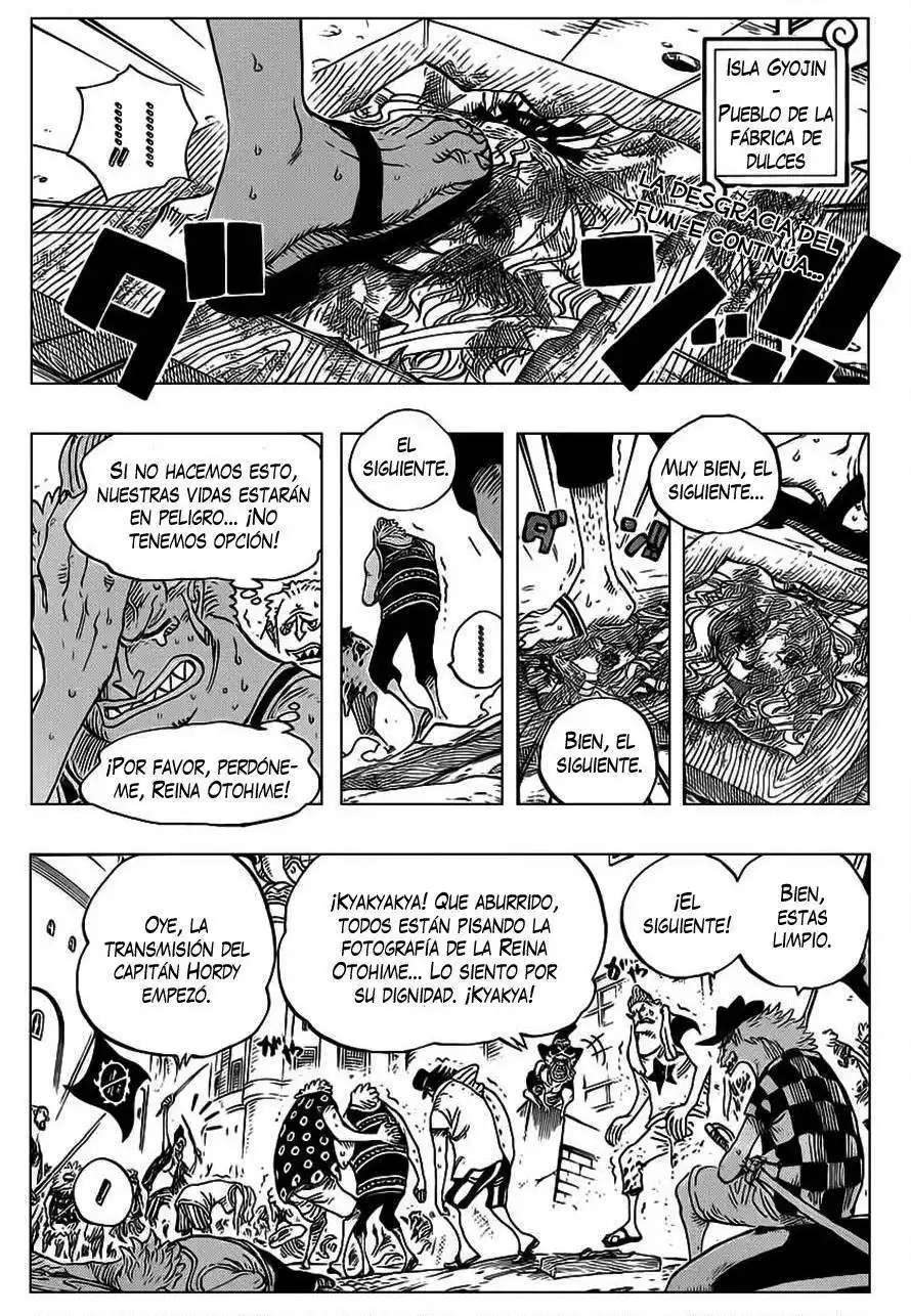 ONE PIECE Capitulo 628 página 5