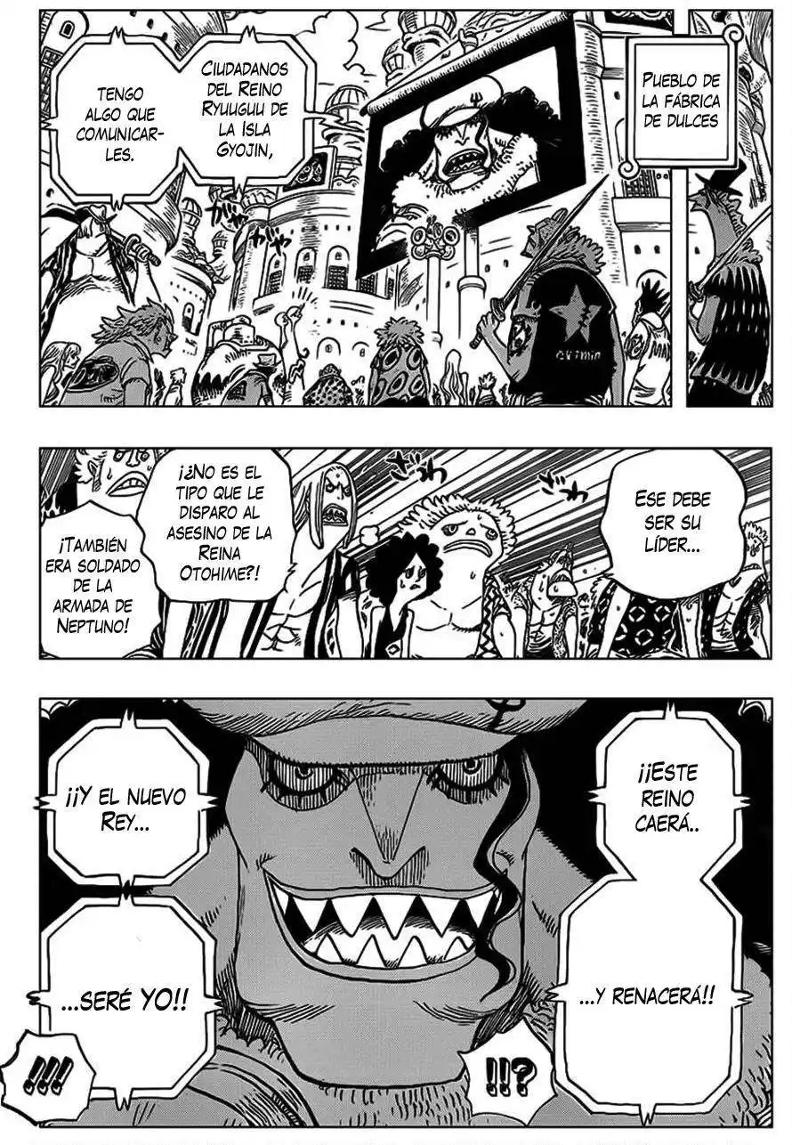 ONE PIECE Capitulo 628 página 6