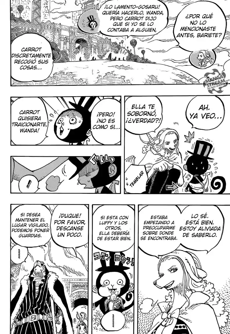 ONE PIECE Capitulo 824: Pequeños juegos de piratas página 7