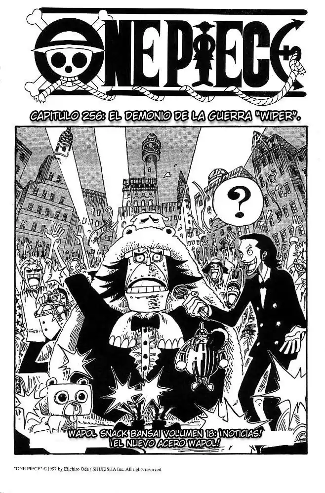 ONE PIECE Capitulo 256 página 1