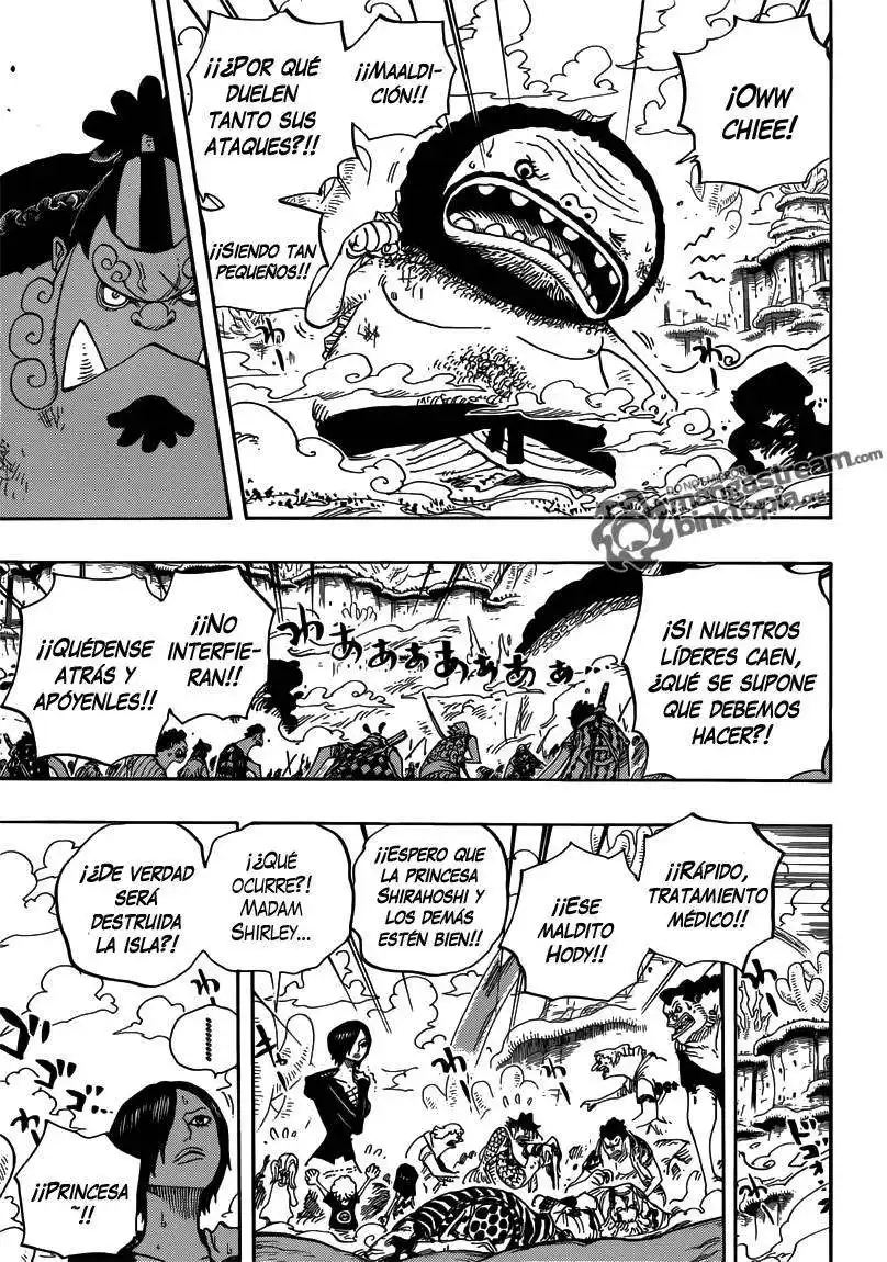 ONE PIECE Capitulo 640 página 13