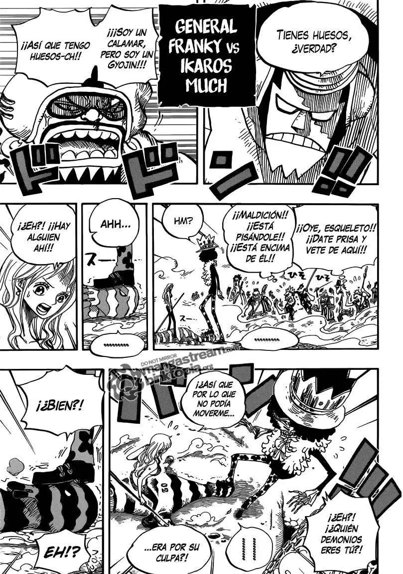 ONE PIECE Capitulo 640 página 8